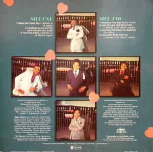 Back Cover Album The Floaters - Magic Back Cover Album The Floaters - Magic