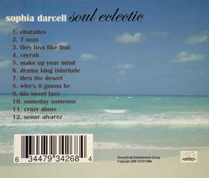 Back Cover Album Sophia Darcell - Soul Eclectic