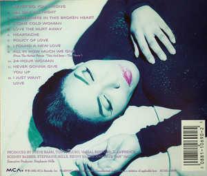 Back Cover Album Stephanie Mills - Something Real Back Cover Album Stephanie Mills - Something Real