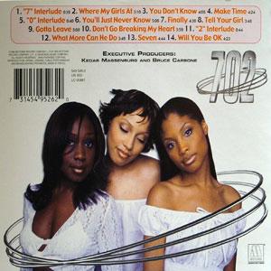 Back Cover Album 702 - 702 Back Cover Album 702 - 702