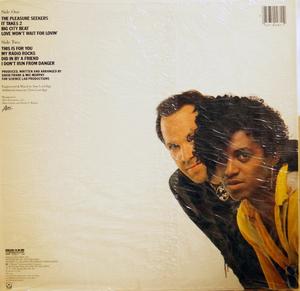 Back Cover Album The System - The Pleasure Seekers Back Cover Album The System - The Pleasure Seekers