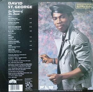 Back Cover Album David St. George - The Voices Of Dr. Dave Back Cover Album David St. George - The Voices Of Dr. Dave