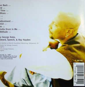 Back Cover Album George Howard - Attitude Adjustment