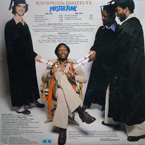 Back Cover Album Watsonian Institute - Master Funk Back Cover Album Watsonian Institute - Master Funk