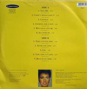 Back Cover Album Josie James - Candles Back Cover Album Josie James - Candles