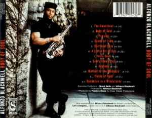 Back Cover Album Alfonzo Blackwell - Body Of Soul