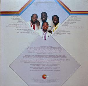 Back Cover Album The Winans - Long Time Comin'