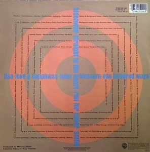 Back Cover Album David Sanborn - Straight To The Heart Back Cover Album David Sanborn - Straight To The Heart
