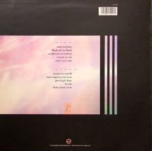 Back Cover Album Lavine Hudson - Intervention Back Cover Album Lavine Hudson - Intervention