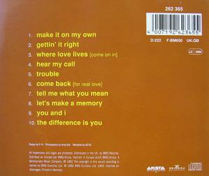 Back Cover Album Alison Limerick - And Still I Rise