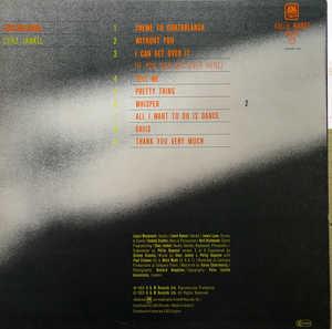 Back Cover Album Chaz Jankel - Chazablanca Back Cover Album Chaz Jankel - Chazablanca