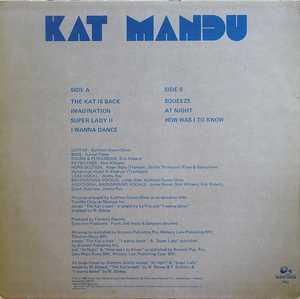 Back Cover Album Kat-mandu - The Kat Is Back