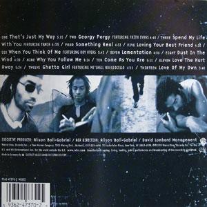 Back Cover Album Eric Benét - Day In The Life Back Cover Album Eric Benét - Day In The Life