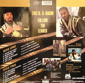 Back Cover Album Eric B And Rakim - Follow The Leader