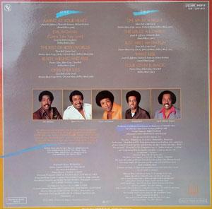 Back Cover Album The Temptations - The Temptations