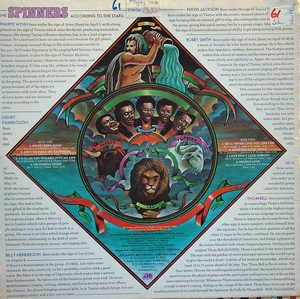 Back Cover Album The Spinners - Mighty Love