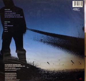 Back Cover Album George Duke - Thief In The Night  | elektra records | 60398-1 | DE