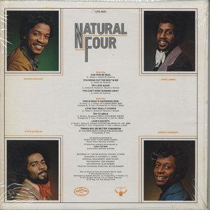 Back Cover Album The Natural Four - Natural Four Back Cover Album The Natural Four - Natural Four