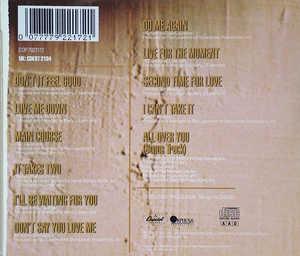 Back Cover Album Freddie Jackson - Do Me Again Back Cover Album Freddie Jackson - Do Me Again