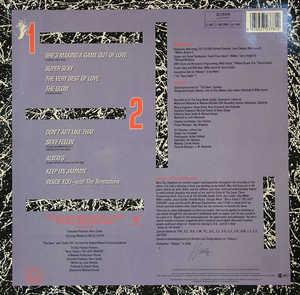 Back Cover Album Willie Hutch - Making A Game Out Of Love