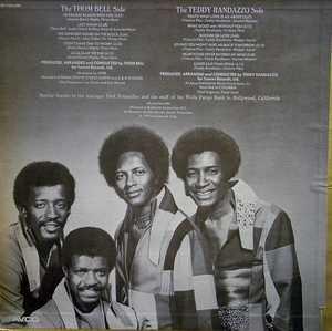 Back Cover Album Little Anthony And The Imperials - On A New Street Back Cover Album Little Anthony And The Imperials - On A New Street
