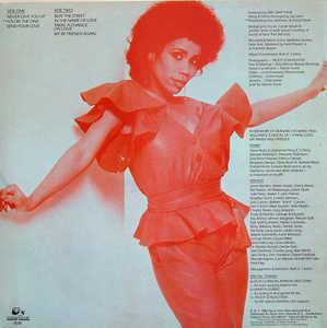 Back Cover Album Sharon Redd - Redd Hott Back Cover Album Sharon Redd - Redd Hott
