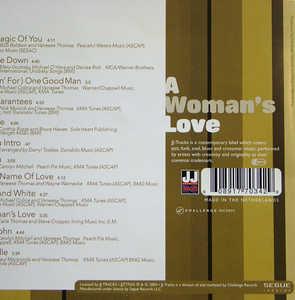 Back Cover Album Vaneese Thomas - A Woman's Love
