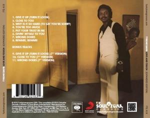 Back Cover Album Tyrone Davis - Love And Touch  | funkytowngrooves records | FTG-419 | UK
