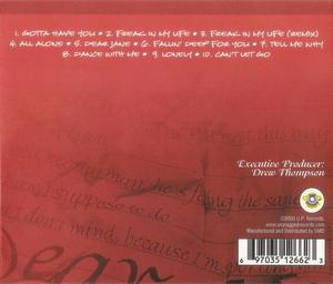 Back Cover Album Blayz - Dear Jane Back Cover Album Blayz - Dear Jane