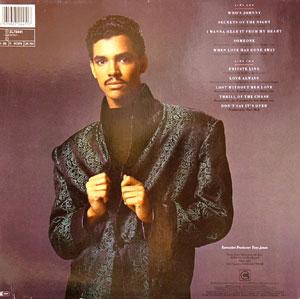 Back Cover Album El Debarge - El Debarge Back Cover Album El Debarge - El Debarge