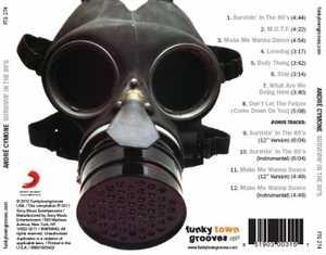 Back Cover Album André Cymone - Survivin' In The 80's | funkytowngrooves usa records | FTG-274 | US Back Cover Album André Cymone - Survivin' In The 80's | funkytowngrooves usa records | FTG-274 | US