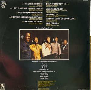 Back Cover Album The Stylistics - Once Upon A Juke Box Back Cover Album The Stylistics - Once Upon A Juke Box