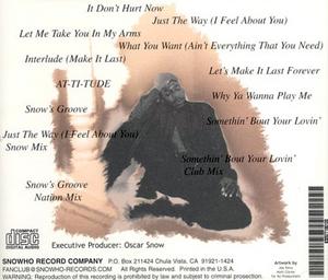 Back Cover Album Oscar Snow - Snow's Groove Back Cover Album Oscar Snow - Snow's Groove