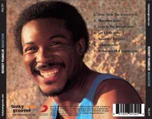 Back Cover Album Rodney Franklin - Marathon | funkytowngrooves usa records | FTG-277 | US Back Cover Album Rodney Franklin - Marathon | funkytowngrooves usa records | FTG-277 | US