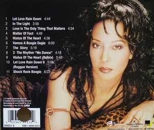 Back Cover Album Janice Marie Johnson - Hiatus Of The Heart