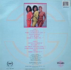 Back Cover Album The Jones Girls - Coming Back