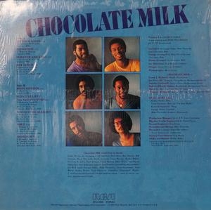 Back Cover Album Chocolate Milk - Hipnotism Back Cover Album Chocolate Milk - Hipnotism