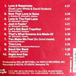 Back Cover Album David Hudson - Nite & Day Back Cover Album David Hudson - Nite & Day