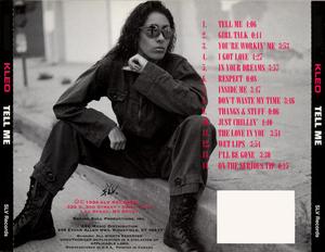 Back Cover Album Kleo - Tell Me Back Cover Album Kleo - Tell Me