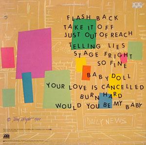 Back Cover Album Chic - Take It Off Back Cover Album Chic - Take It Off