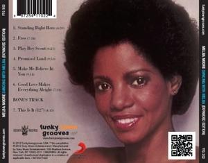 Back Cover Album Melba Moore - Dancin' With Melba Moore  | funkytowngrooves records | FTG-302 | US