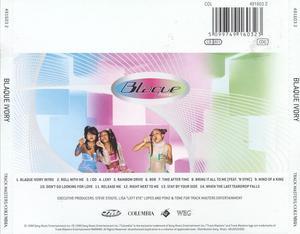Back Cover Album Blaque - Ivory Back Cover Album Blaque - Ivory