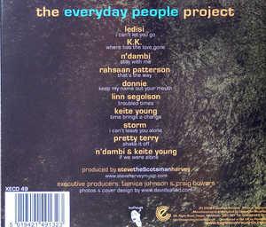 Back Cover Album Steve Harvey - The Everyday People Project Vol. 1