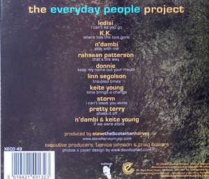 Back Cover Album Steve Harvey - The Everyday People Project Vol. 1 Back Cover Album Steve Harvey - The Everyday People Project Vol. 1
