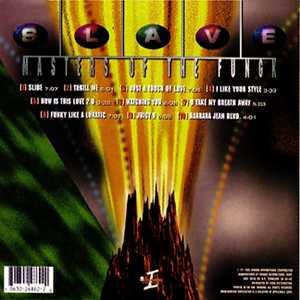 Back Cover Album Slave - Masters Of The Fungk Back Cover Album Slave - Masters Of The Fungk