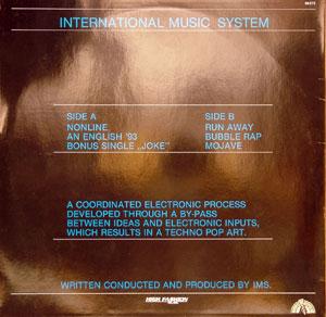 Back Cover Album I.m.s. - Ims International Music System