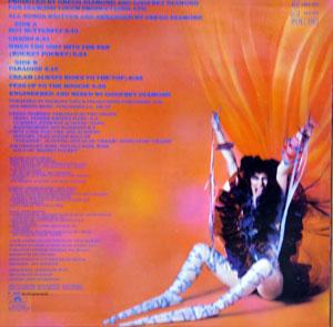 Back Cover Album Bionic Boogie - Hot Butterfly