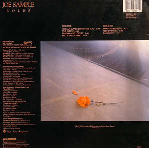 Back Cover Album Joe Sample - Roles