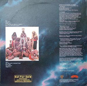 Back Cover Album 7th Wonder - Thunder Back Cover Album 7th Wonder - Thunder