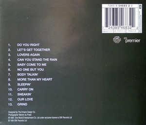 Back Cover Album Alexander O' Neal - Lovers Again